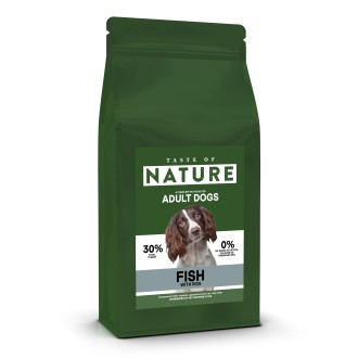 Taste of Nature Fish and Rice Dog Food 1.5kg
